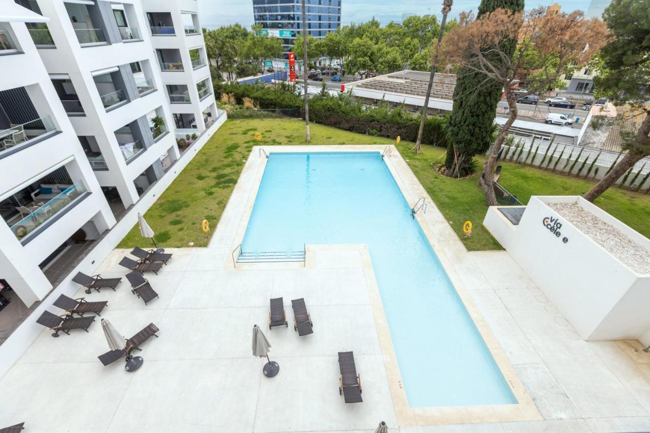 Marbella Luxury Brand New 2-Bedroom Apartment, 3 Min Walk To The Beach! 외부 사진